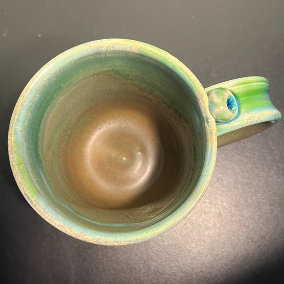 Handcrafted Wisconsin Pottery Mug  w/ Embossed State Map  by BEEB'S CREATIVE - Picture 8 of 12